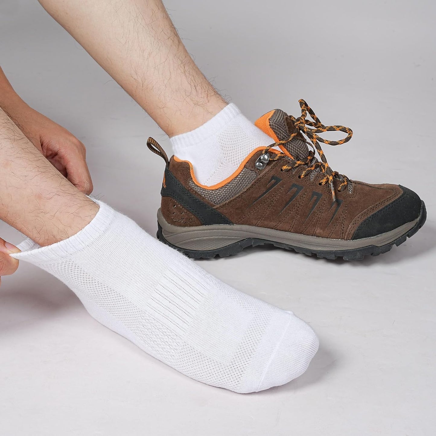 Blu Ninfee Sneaker Socken Herren Damen, 10 Paar Atmungsaktive Sportsocken Sneakersocken Damen Herrensocken Kurze Socken Für Männer, Baumwollsocken Laufsocken Unisex