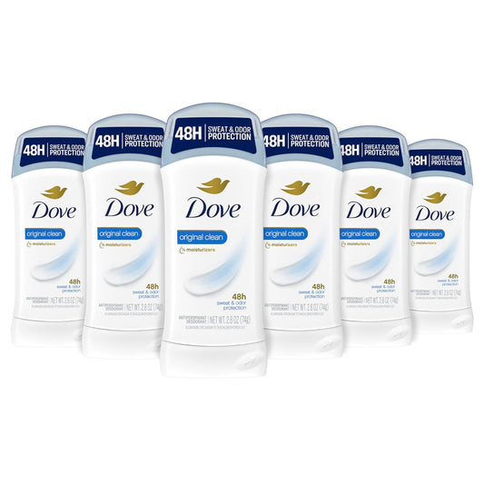 Dove Deodorant Invisible Solid Original Clean