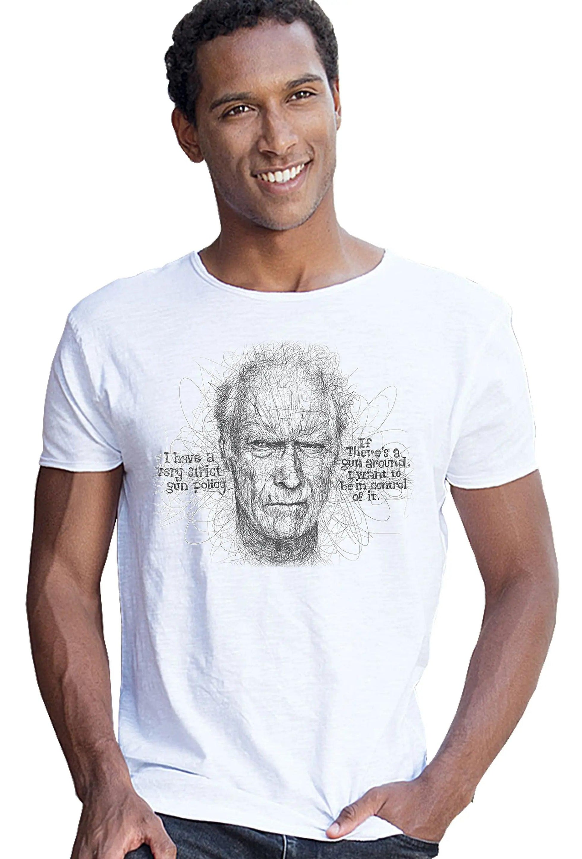 Clint Eastwood Art. Color 18-26 Uomo Fashion 100% Cotone Fiammato-0